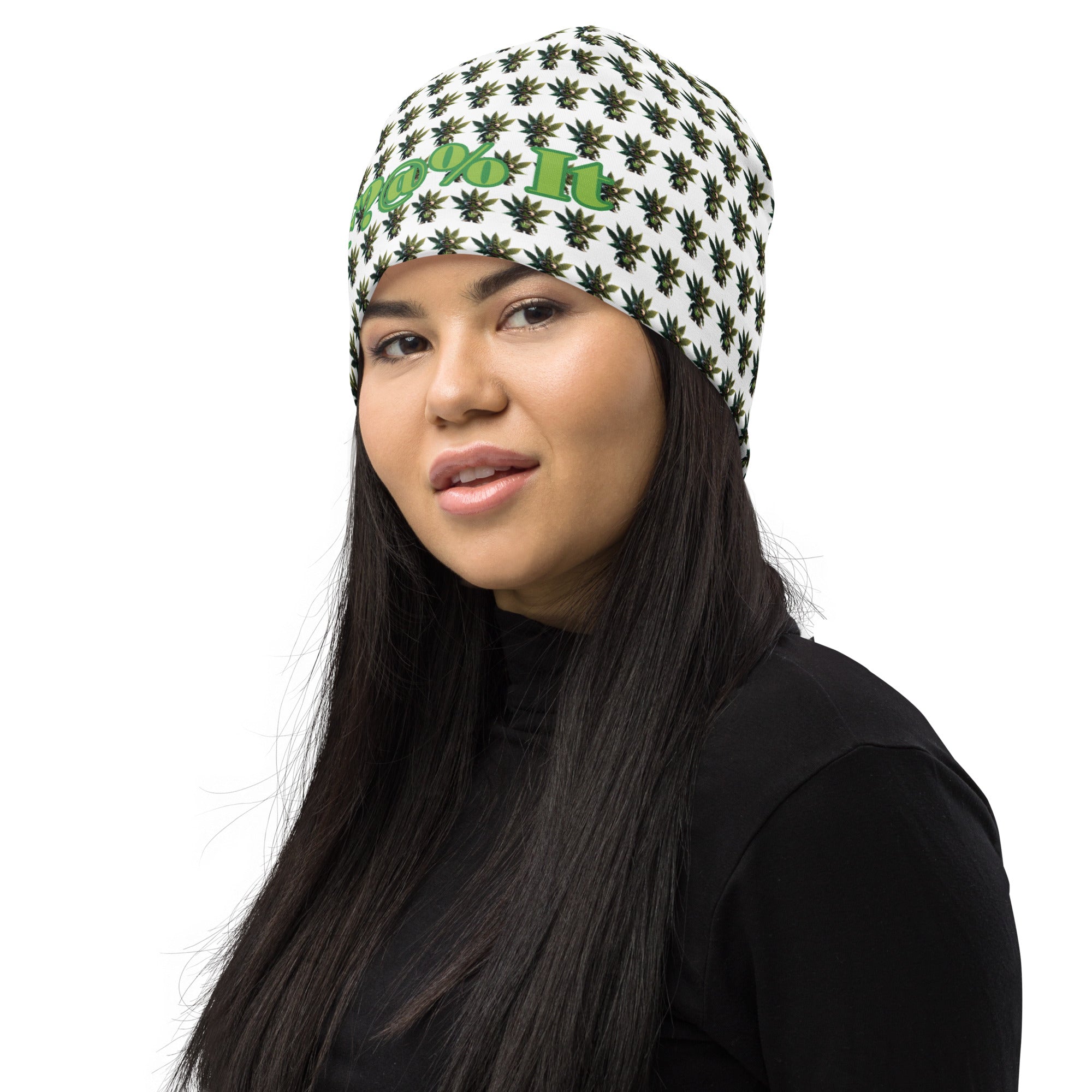 F?@% It All-Over Print Beanie