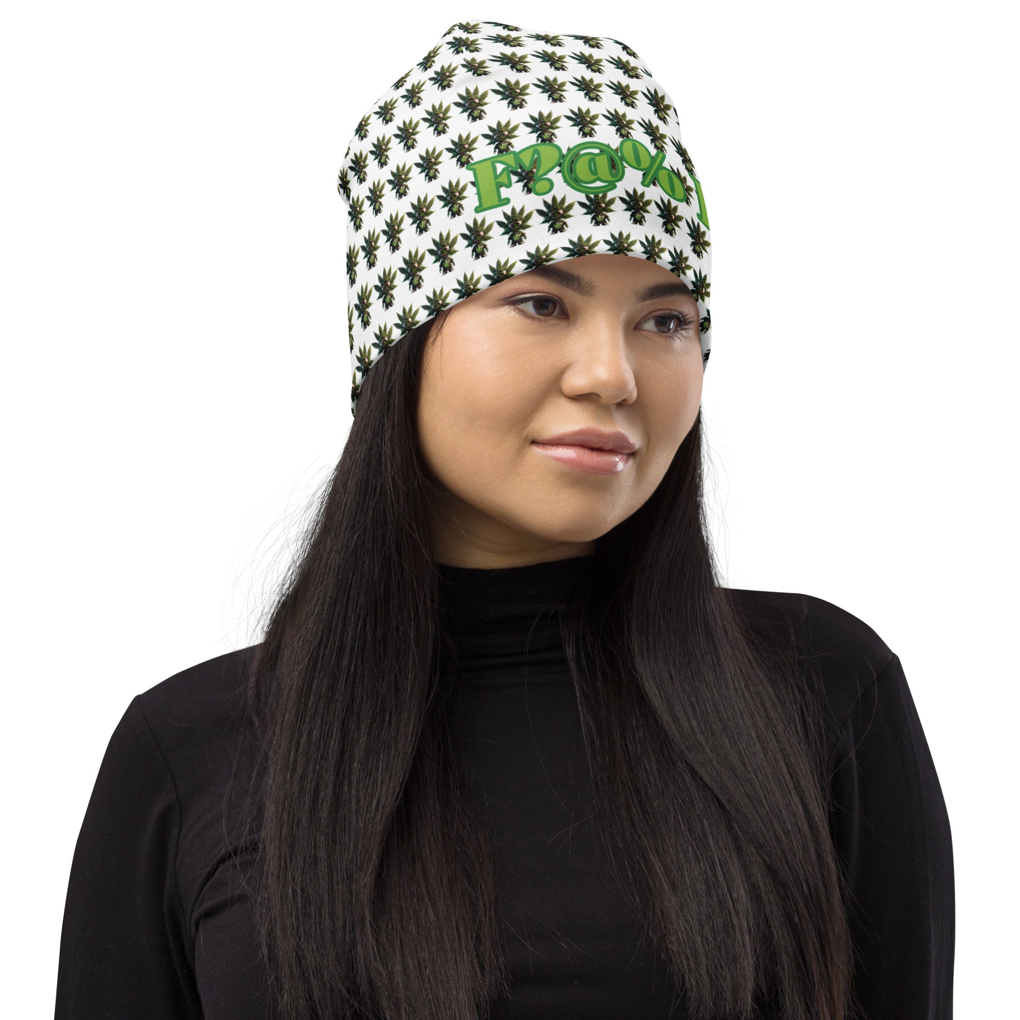 F?@% It All-Over Print Beanie