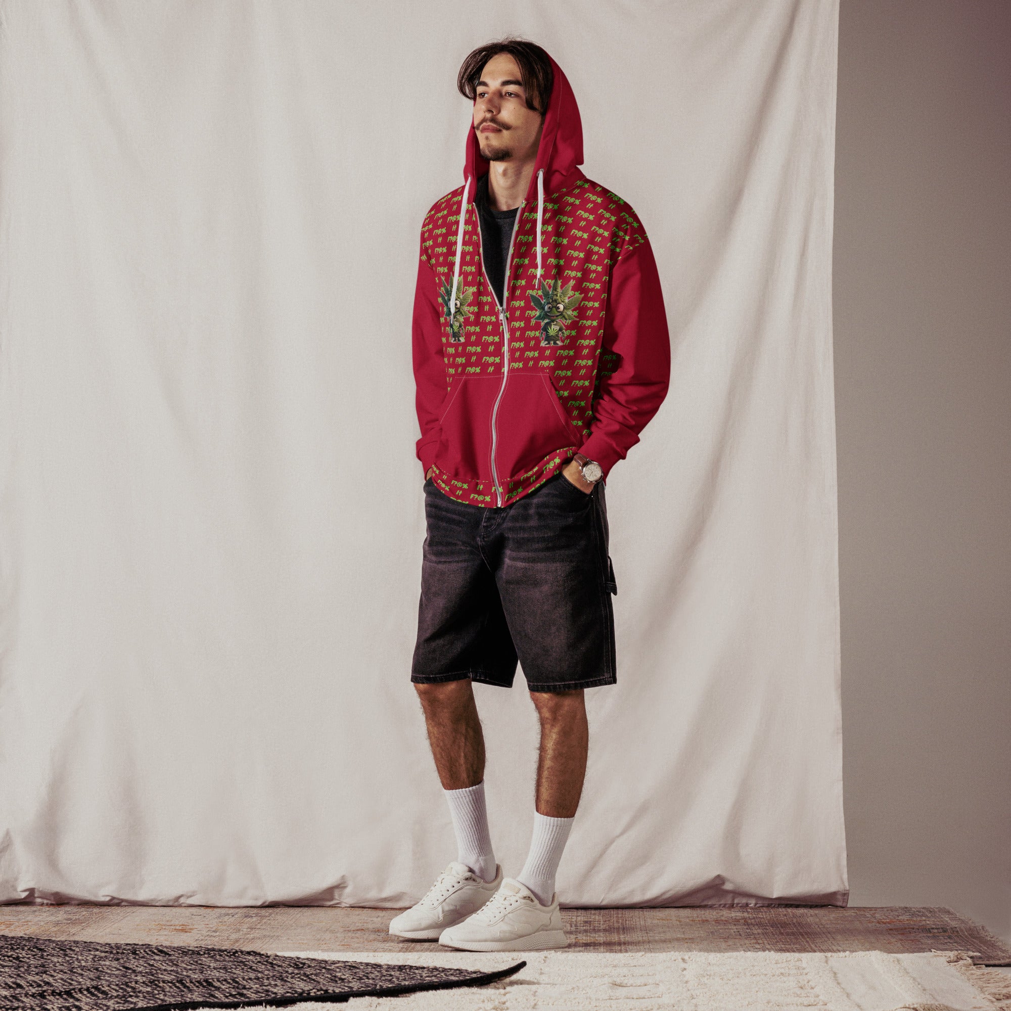 F?@% It Unisex zip hoodie