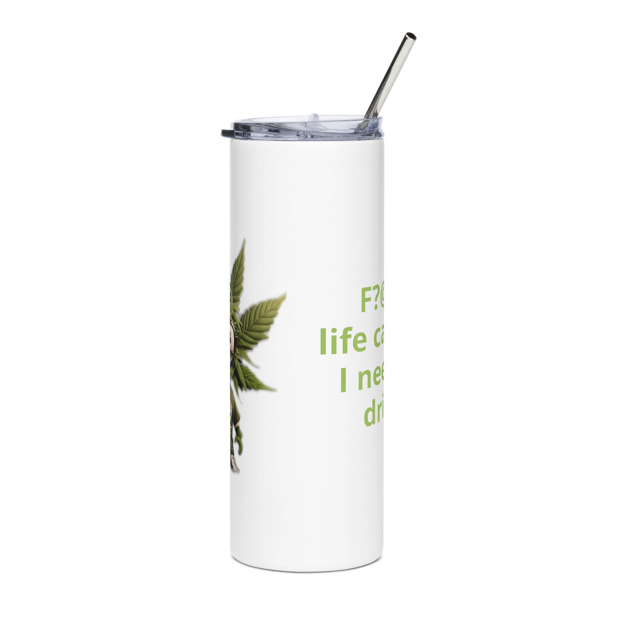 F?@% It Stainless steel tumbler