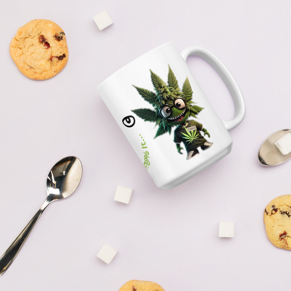 White glossy mug - We Made It LLC 