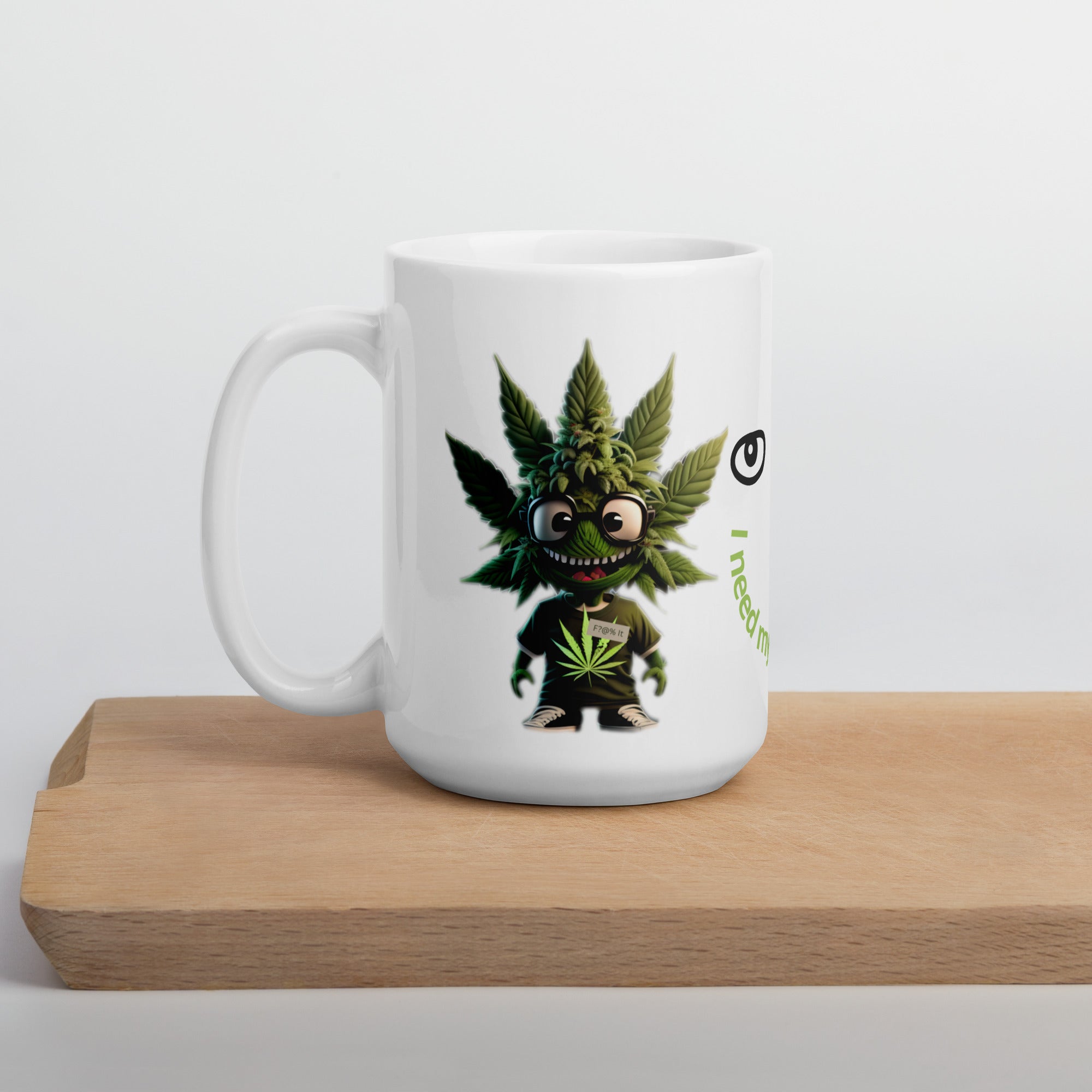 White glossy mug - We Made It LLC 