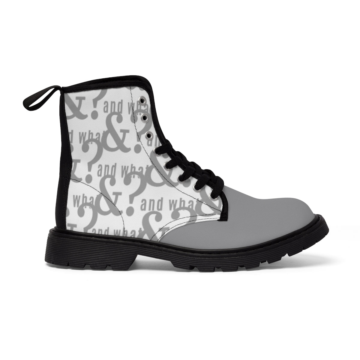 Men's Canvas Boots - We Made It LLC 