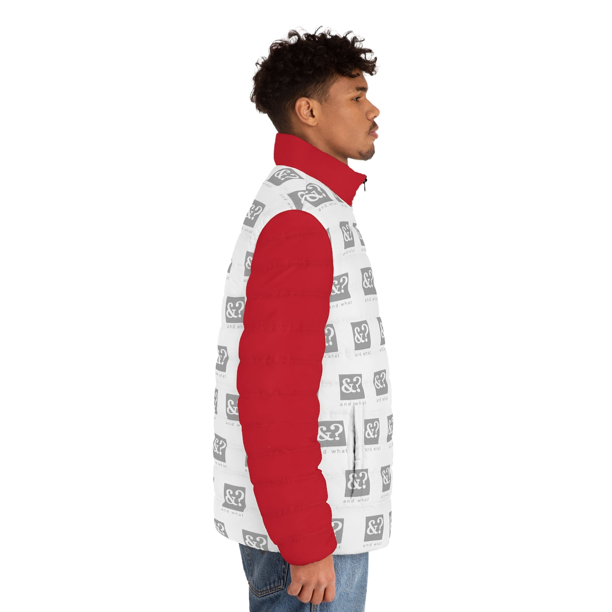 Men's Puffer Jacket (AOP) - We Made It LLC 