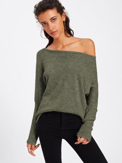 Batwing Sleeve Sweater - We Made It LLC 