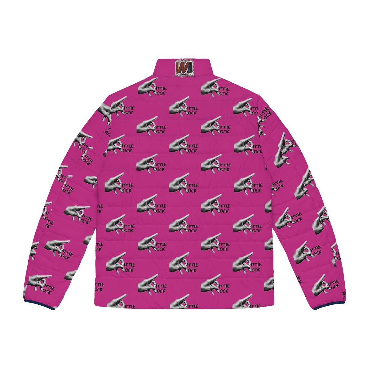 Little Rock Men's Puffer Jacket (AOP) - We Made It LLC 