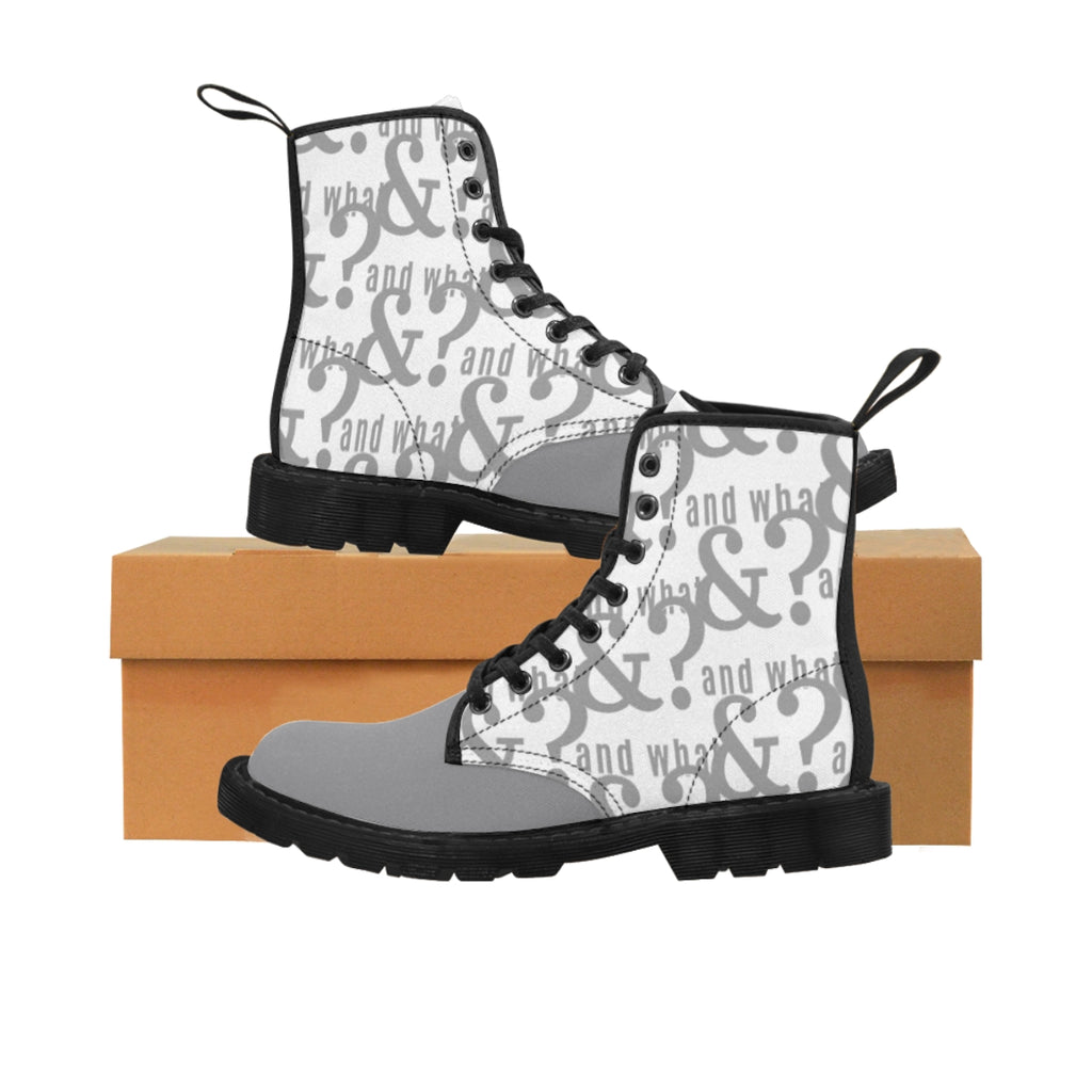 Men's Canvas Boots - We Made It LLC 