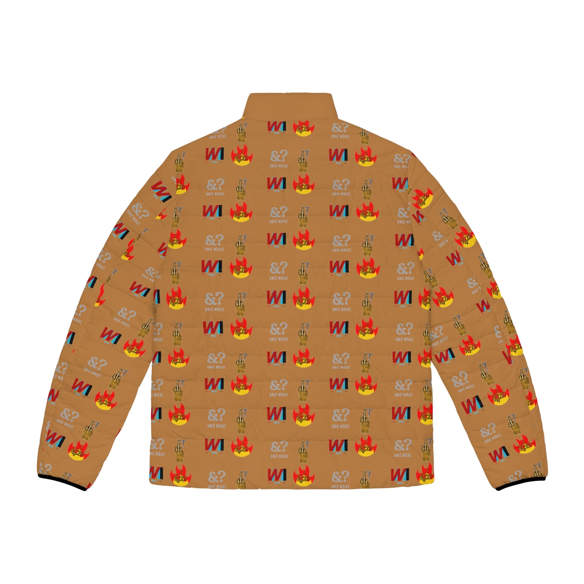 And What Puffer Jacket (AOP) - We Made It LLC 