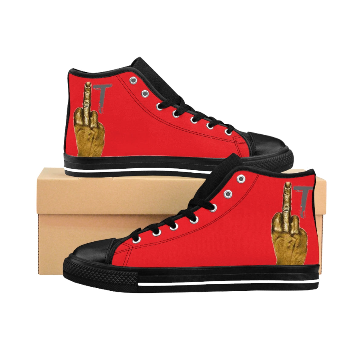 Men's High-top Sneakers - We Made It LLC 