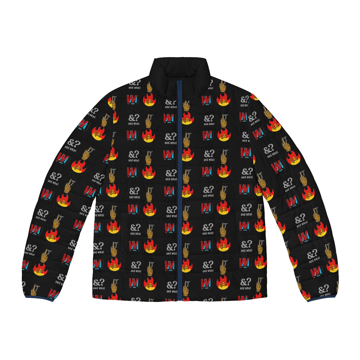 And What Puffer Jacket (AOP) - We Made It LLC 