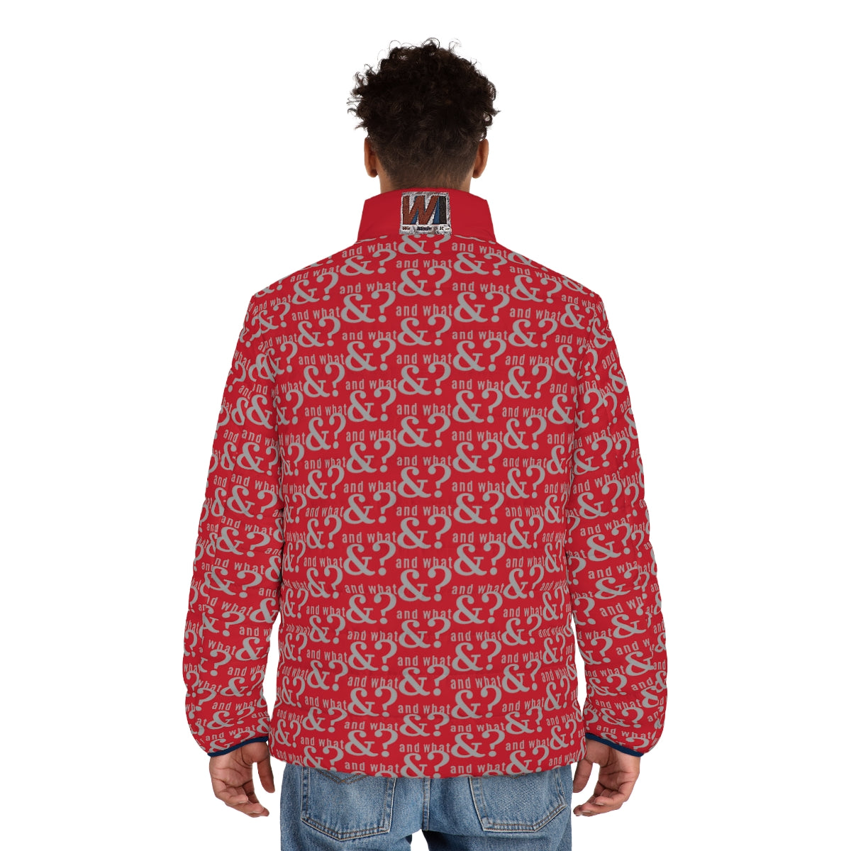 And What Men's Puffer Jacket (AOP) - We Made It LLC 