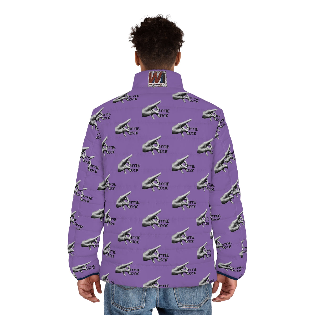 And What Men's Puffer Jacket (AOP) - We Made It LLC 