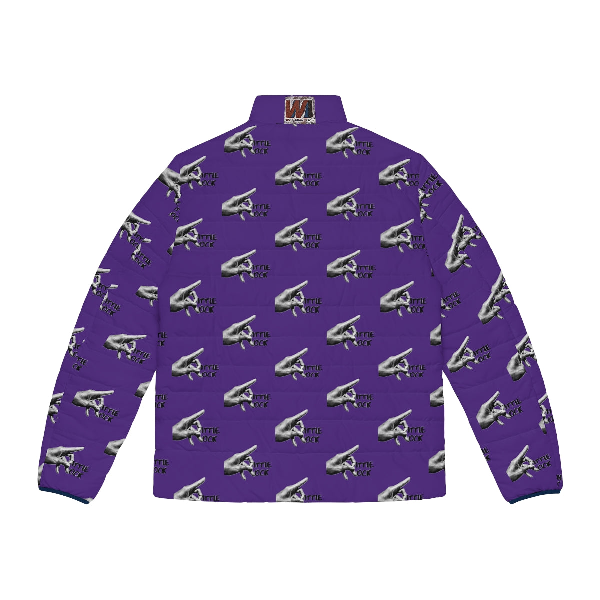 Little Rock Men's Puffer Jacket (AOP) - We Made It LLC 