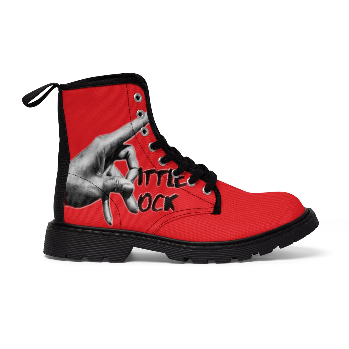Little Rock Men's Canvas Boots - We Made It LLC 