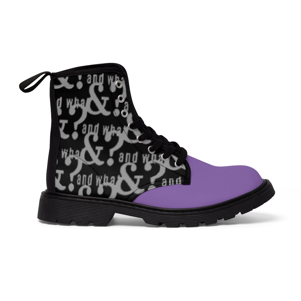 Women's Canvas Boots - We Made It LLC 