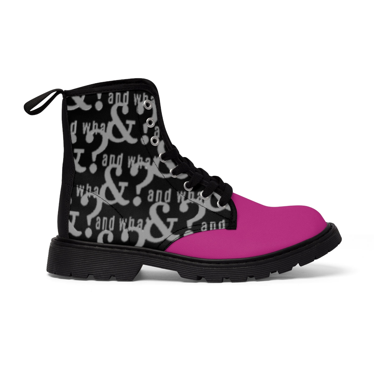 Women's Canvas Boots - We Made It LLC 