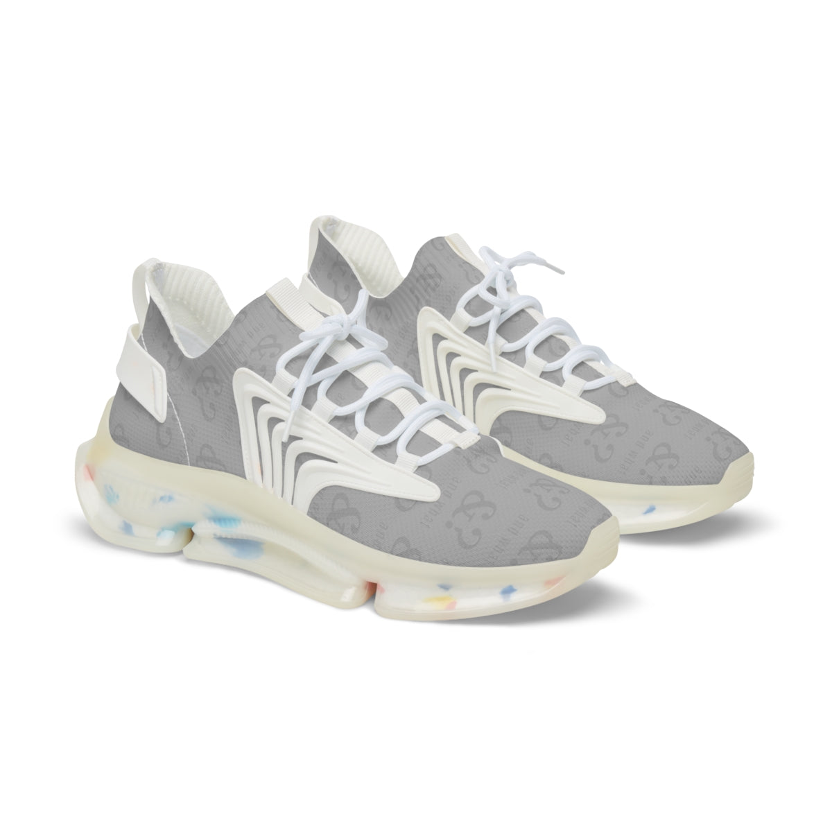 Gray Men's Mesh Sports Sneakers - We Made It LLC 