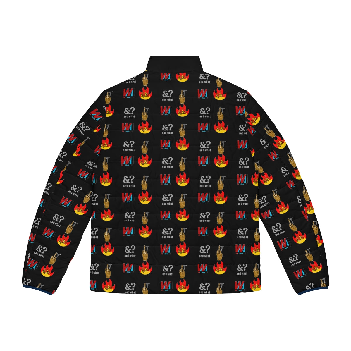 And What Puffer Jacket (AOP) - We Made It LLC 