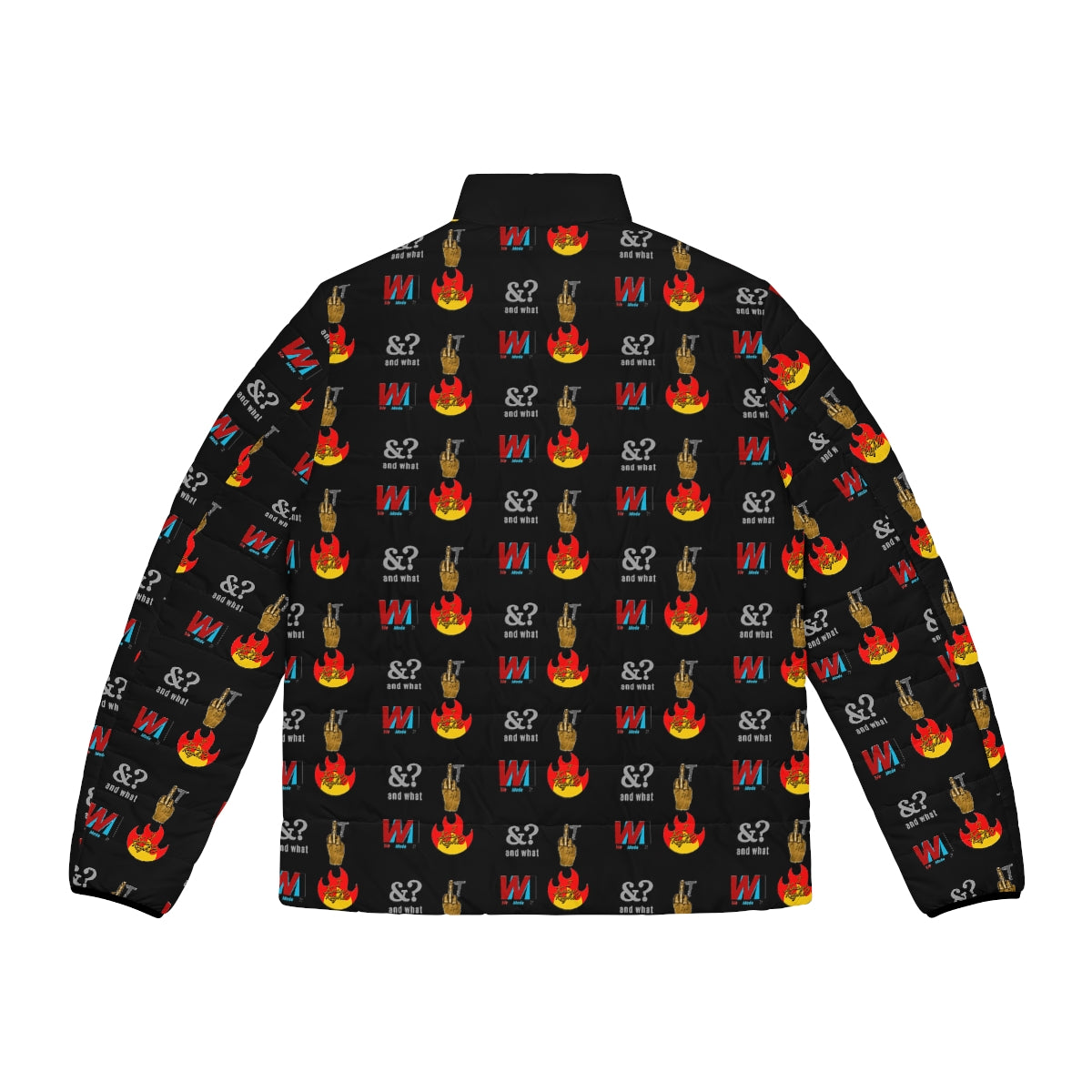 And What Puffer Jacket (AOP) - We Made It LLC 