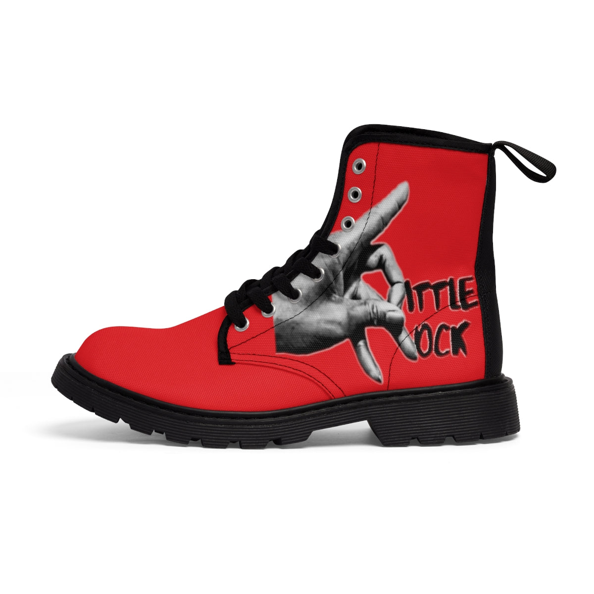 Little Rock Men's Canvas Boots - We Made It LLC 