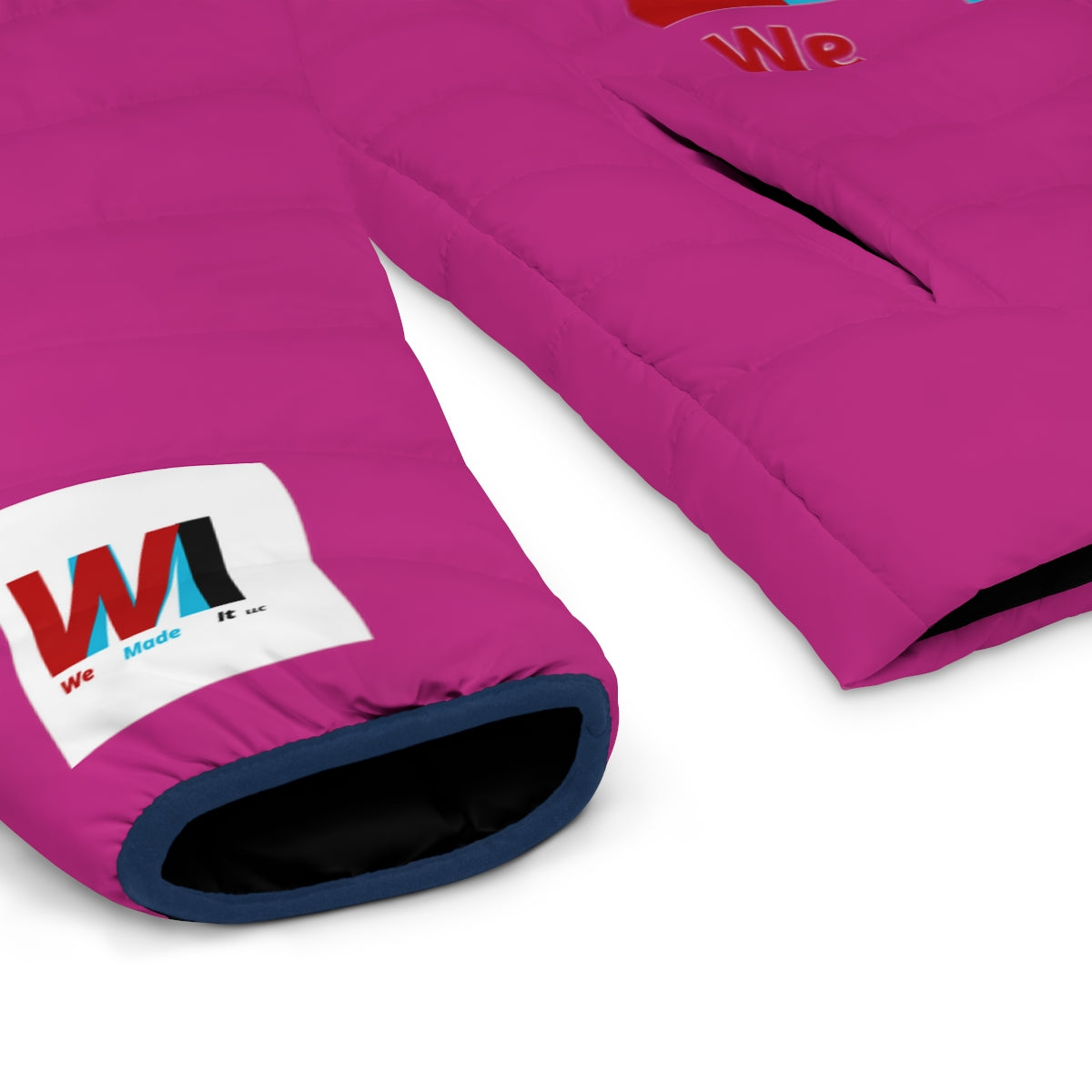 Money Magnet Puffer Jacket (AOP) - We Made It LLC 