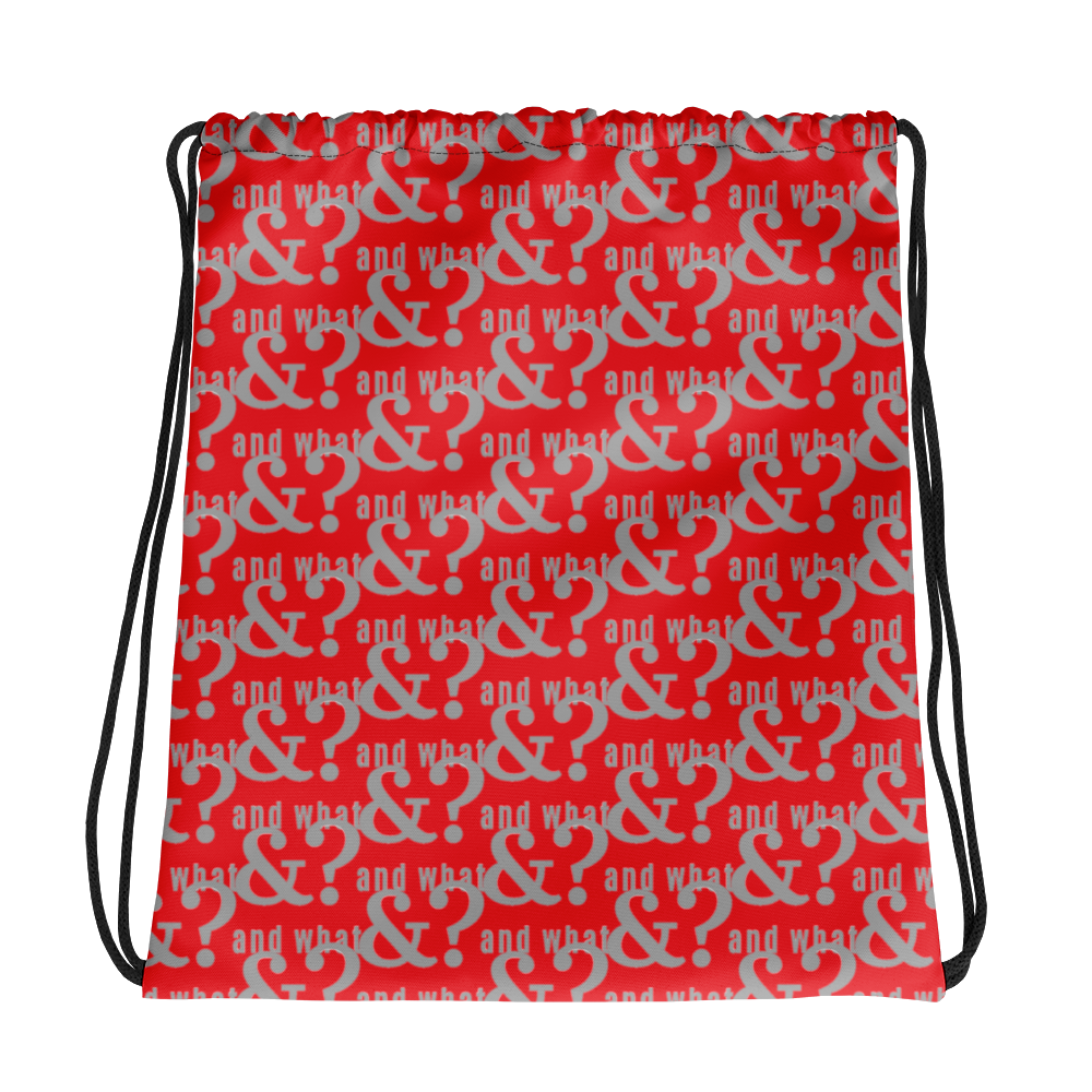 And What Drawstring bag - We Made It LLC 