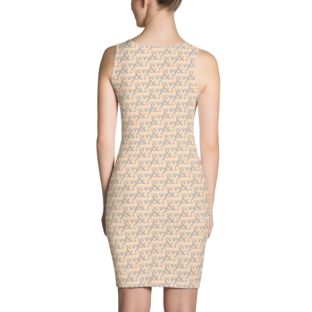 And What Sublimation Cut & Sew Dress sandy beach - We Made It LLC 