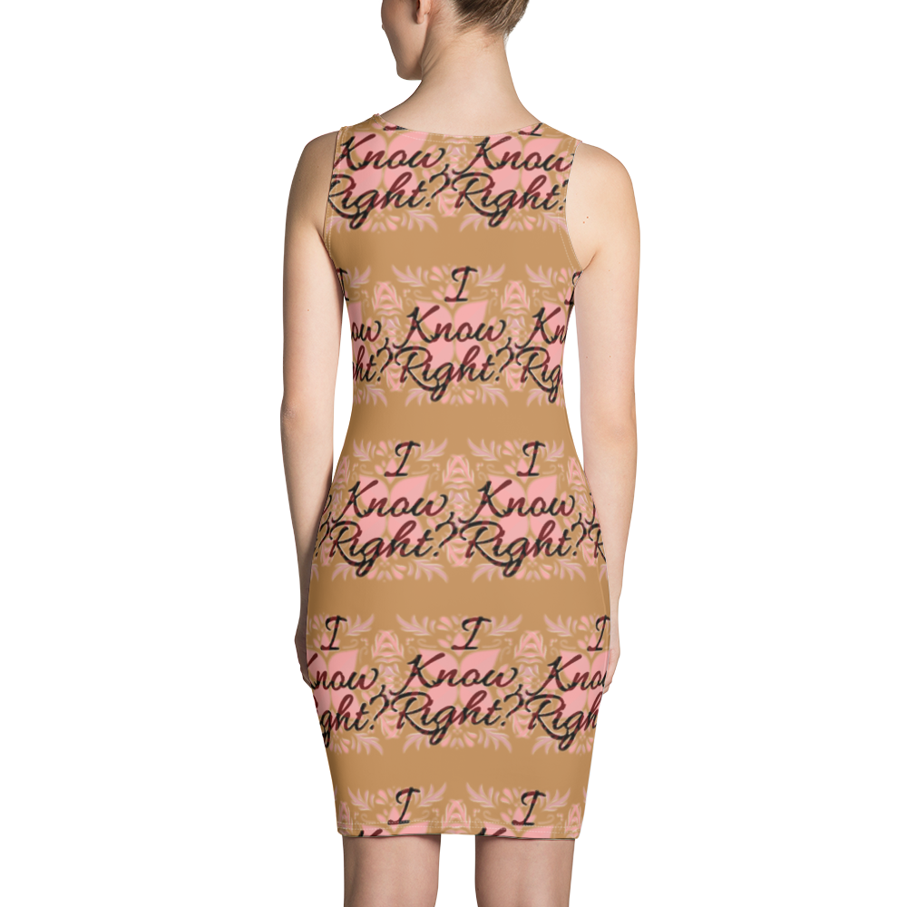 Ikr Sublimation Cut & Sew Dress nude - We Made It LLC 