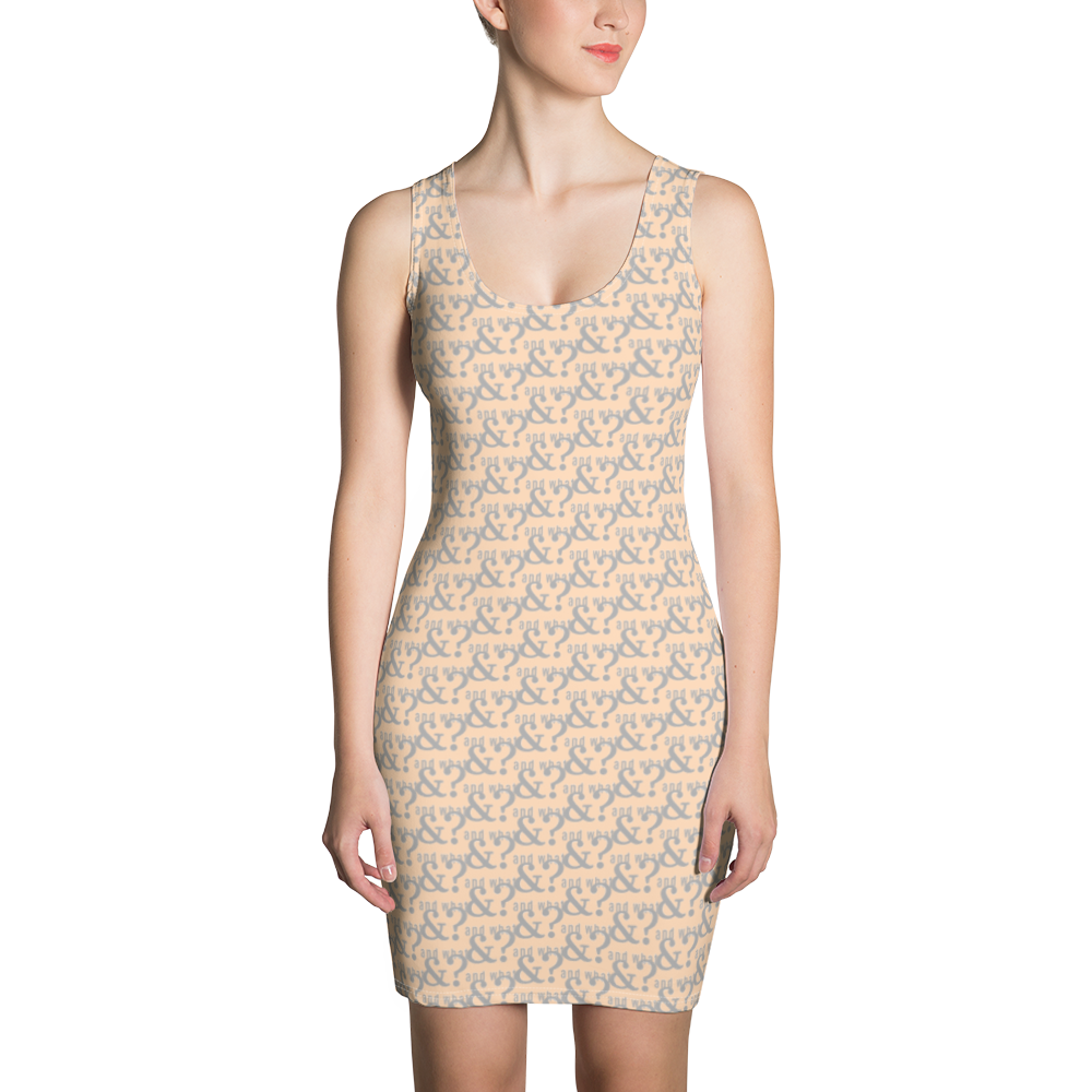 And What Sublimation Cut & Sew Dress sandy beach - We Made It LLC 