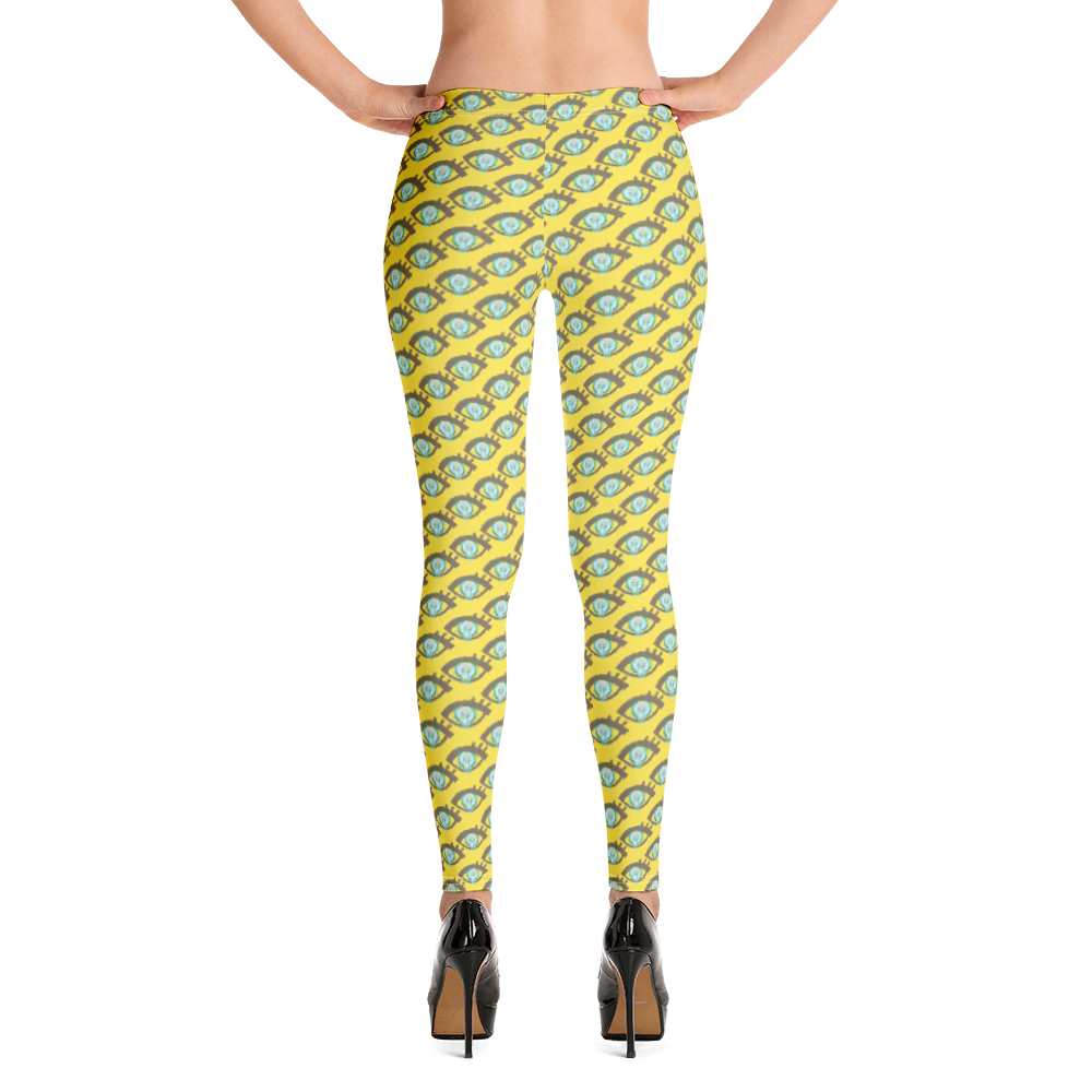 Ikr Leggings yellow - We Made It LLC 