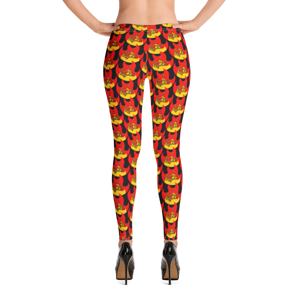 Fire ikr Leggings - We Made It LLC 