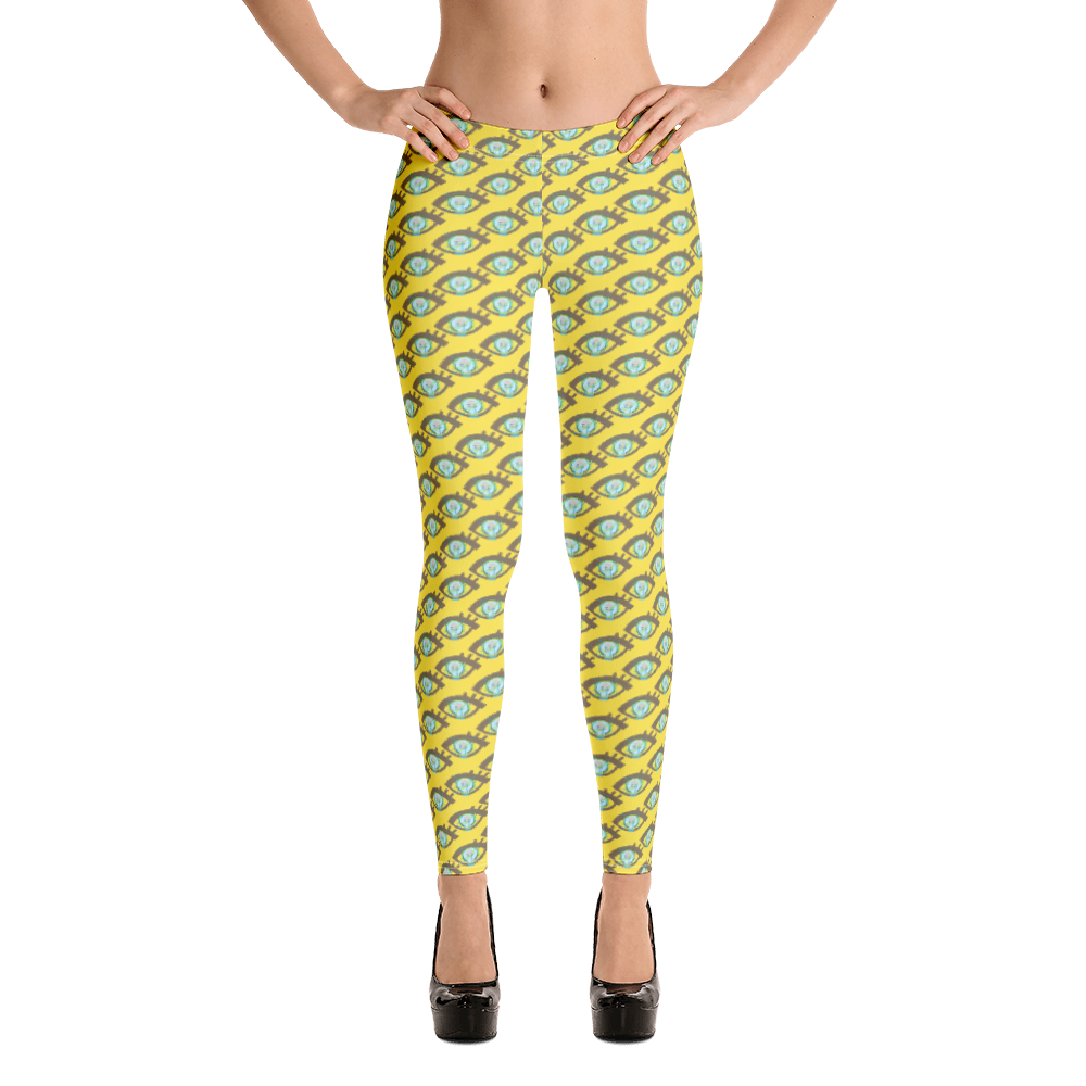 Ikr Leggings yellow - We Made It LLC 