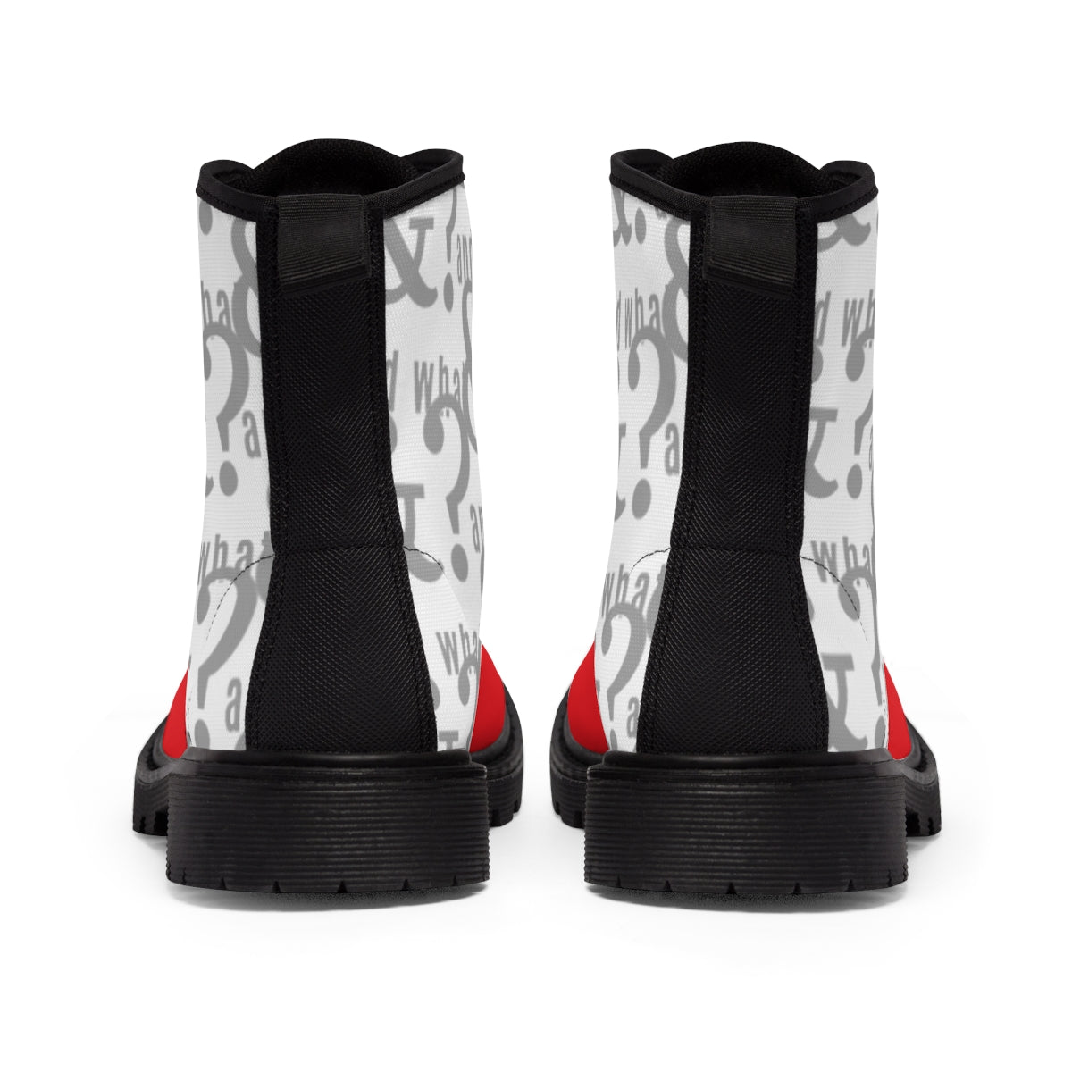 Men's Canvas Boots - We Made It LLC 