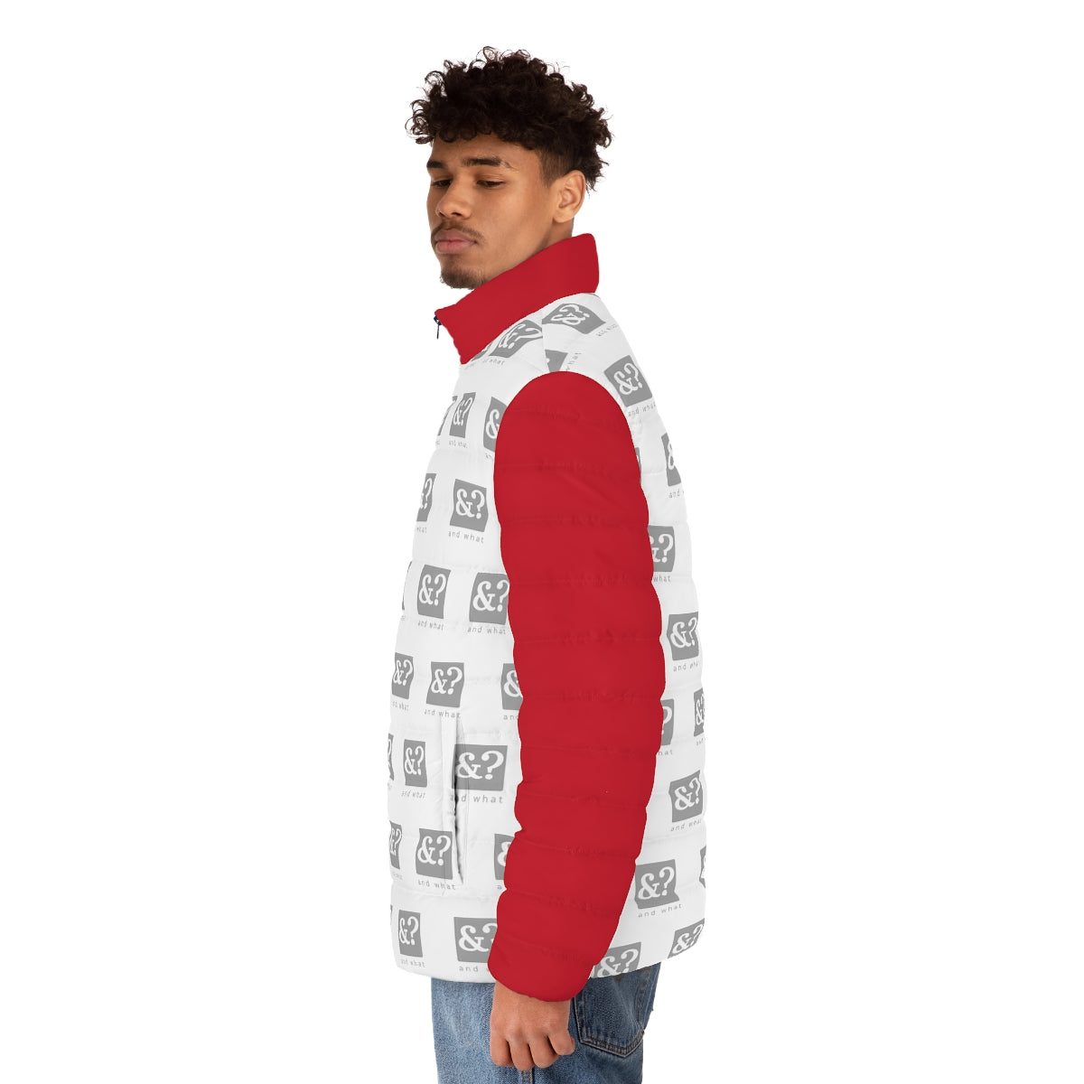 Men's Puffer Jacket (AOP) - We Made It LLC 