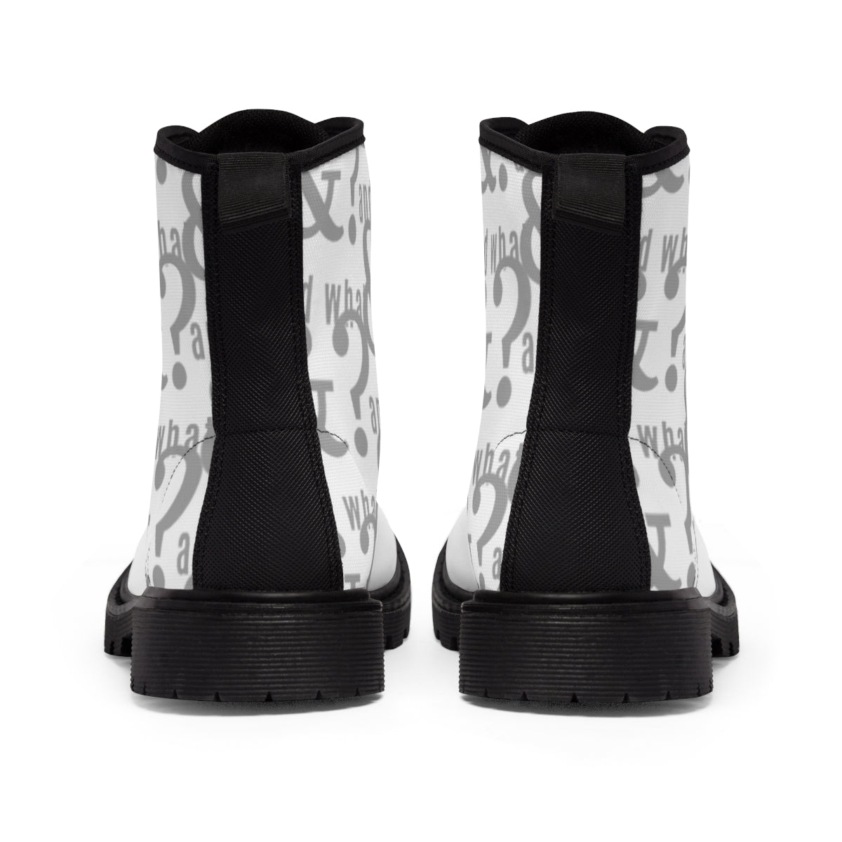 Men's Canvas Boots - We Made It LLC 