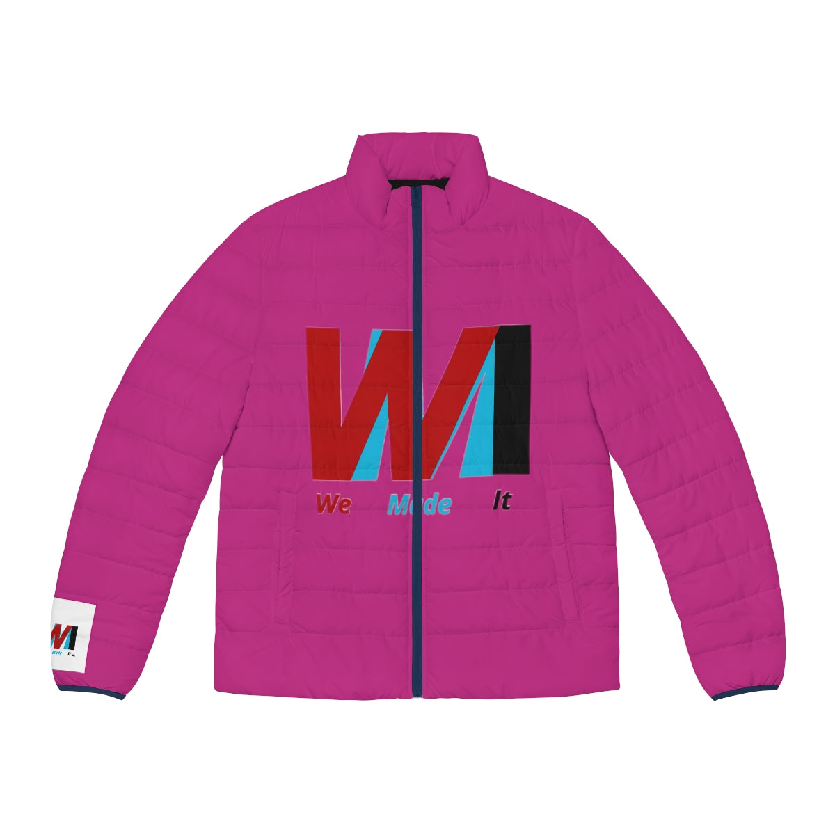 Money Magnet Puffer Jacket (AOP) - We Made It LLC 