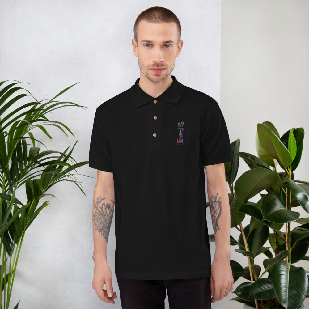 Embroidered Polo Shirt - We Made It LLC 
