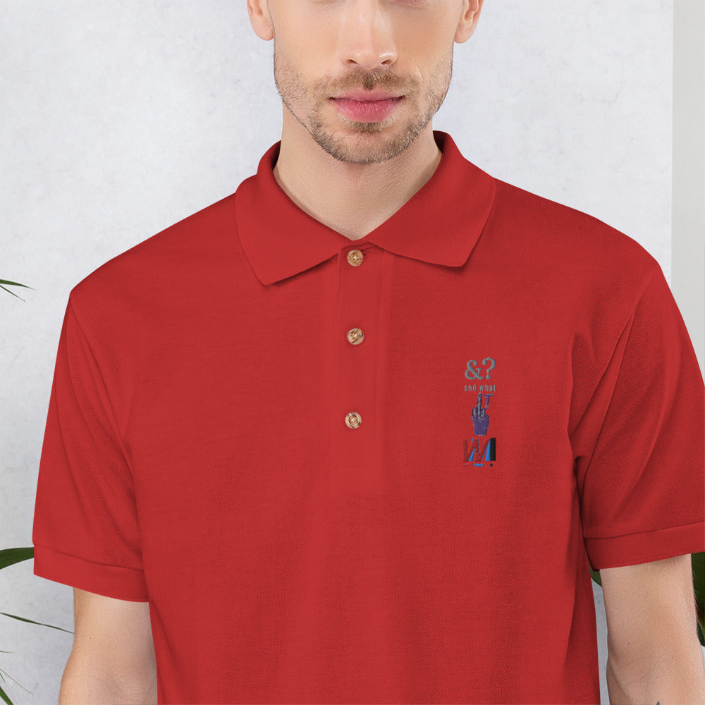 Embroidered Polo Shirt - We Made It LLC 