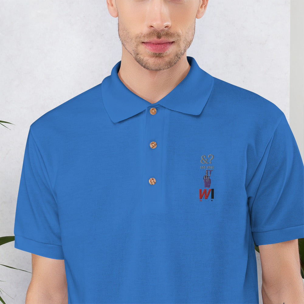 Embroidered Polo Shirt - We Made It LLC 