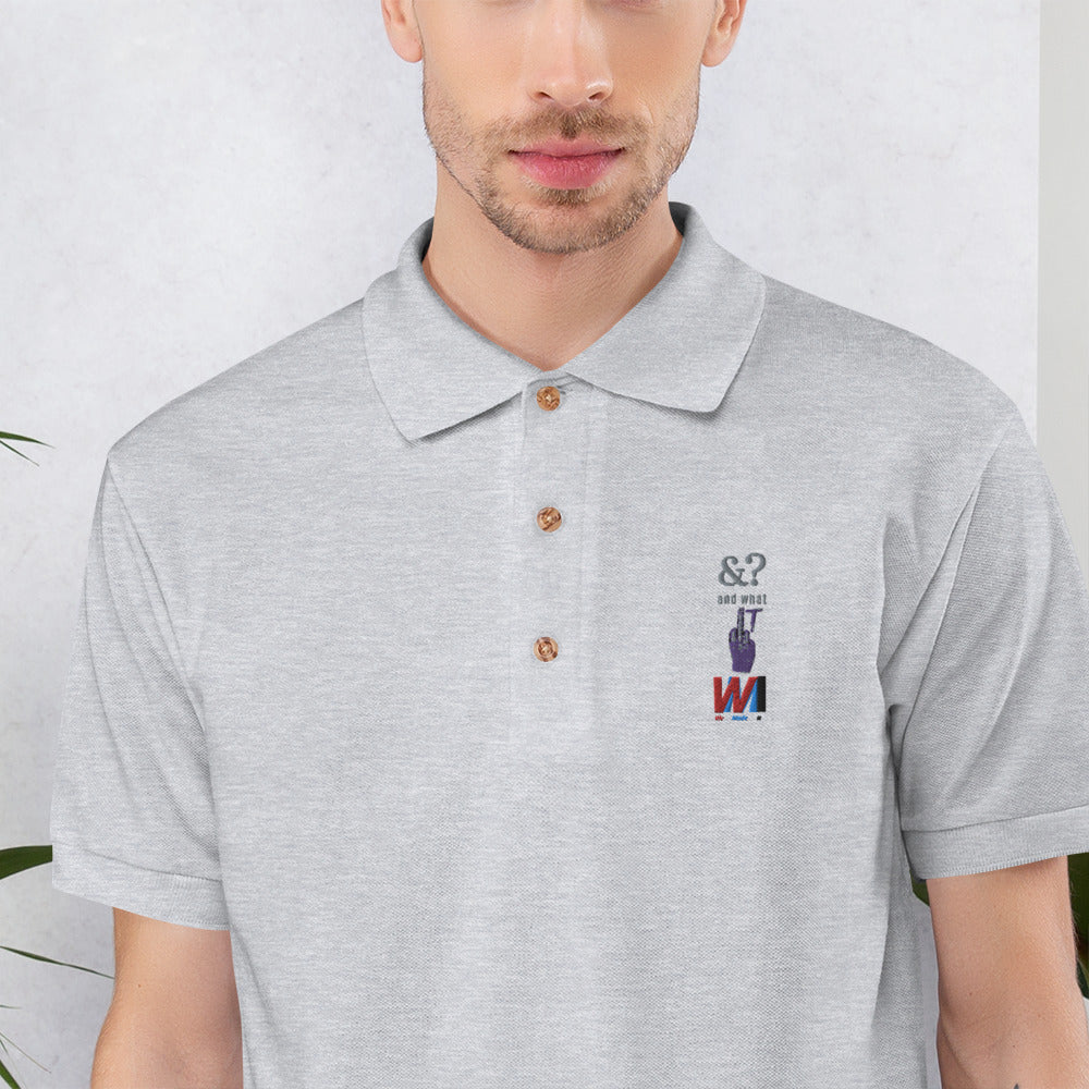 Embroidered Polo Shirt - We Made It LLC 