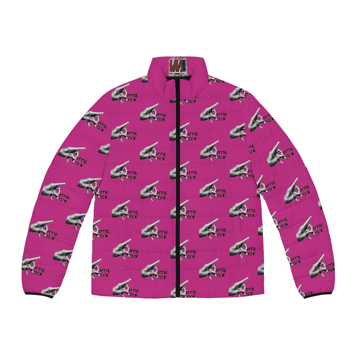 Little Rock Men's Puffer Jacket (AOP) - We Made It LLC 