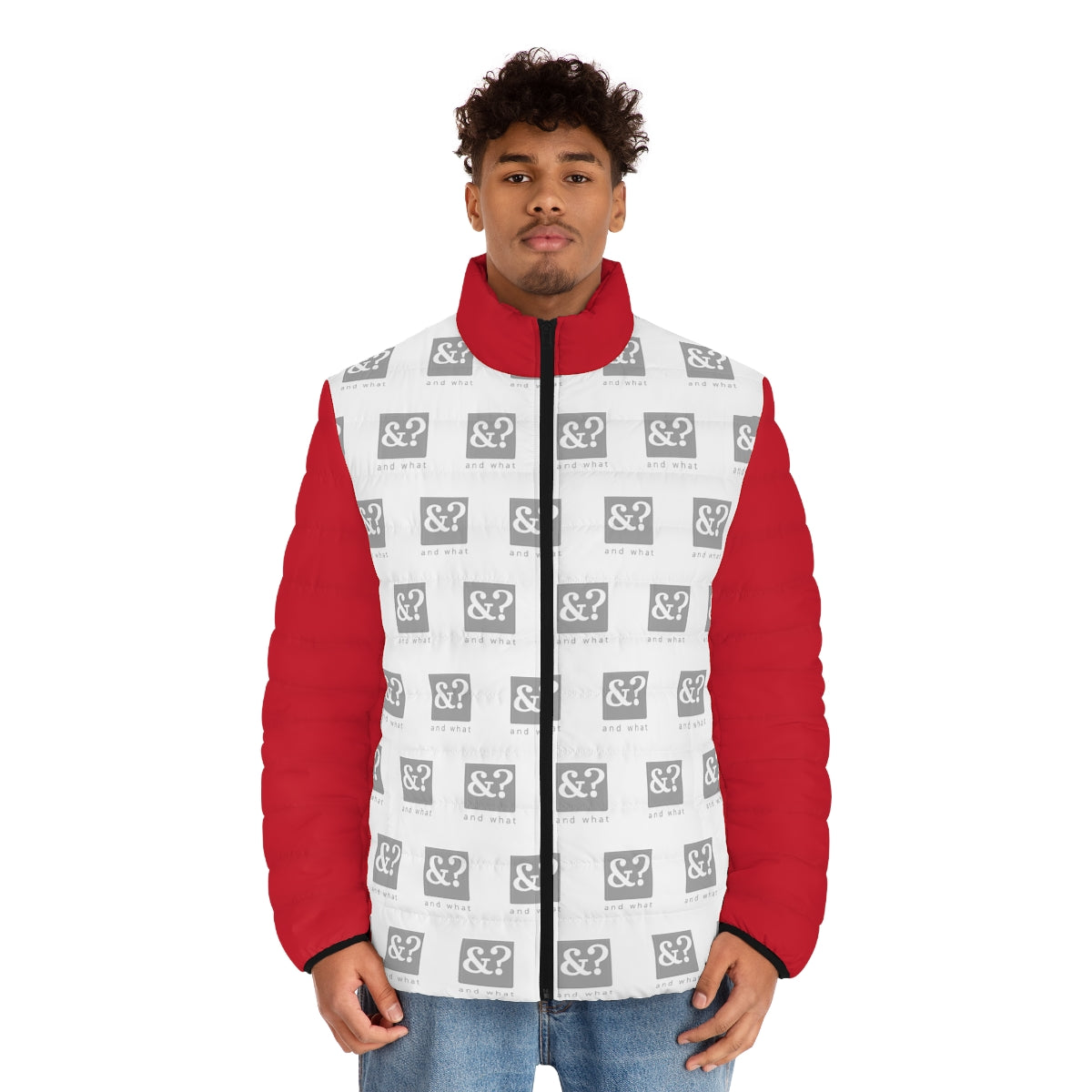 Men's Puffer Jacket (AOP) - We Made It LLC 