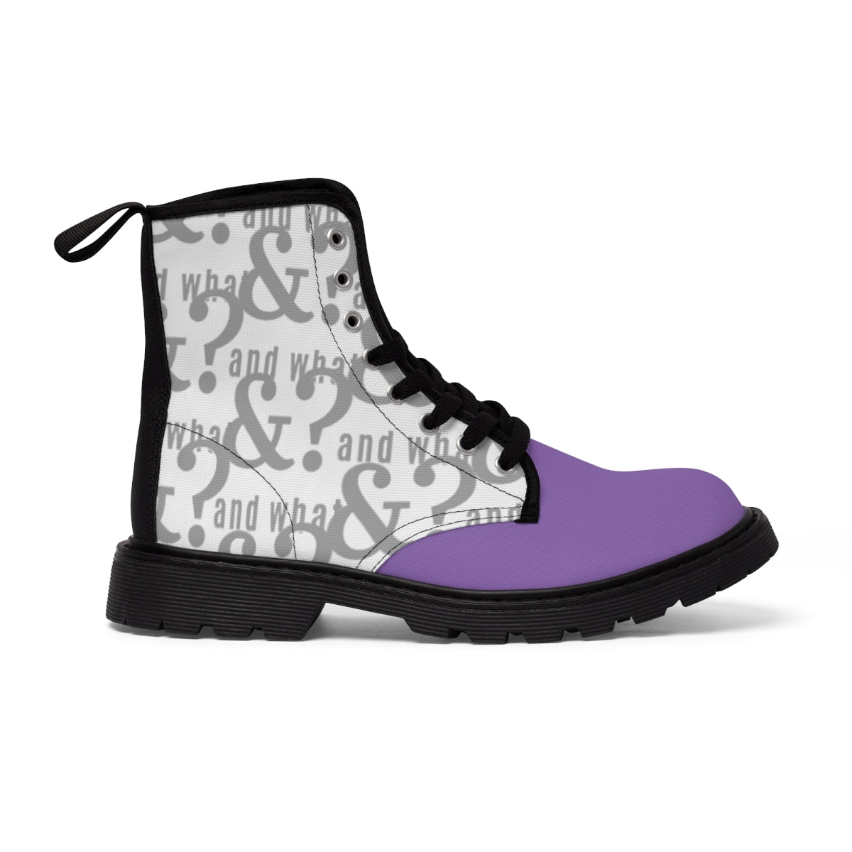 Women's Canvas Boots - We Made It LLC 