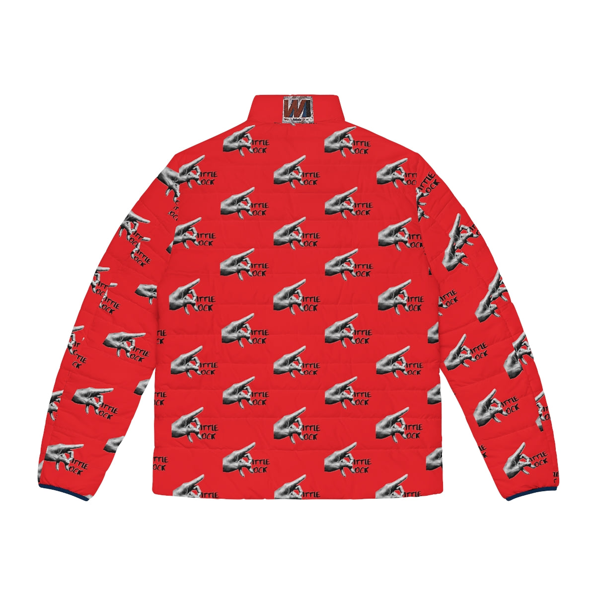 Little Rock Men's Puffer Jacket (AOP) - We Made It LLC 