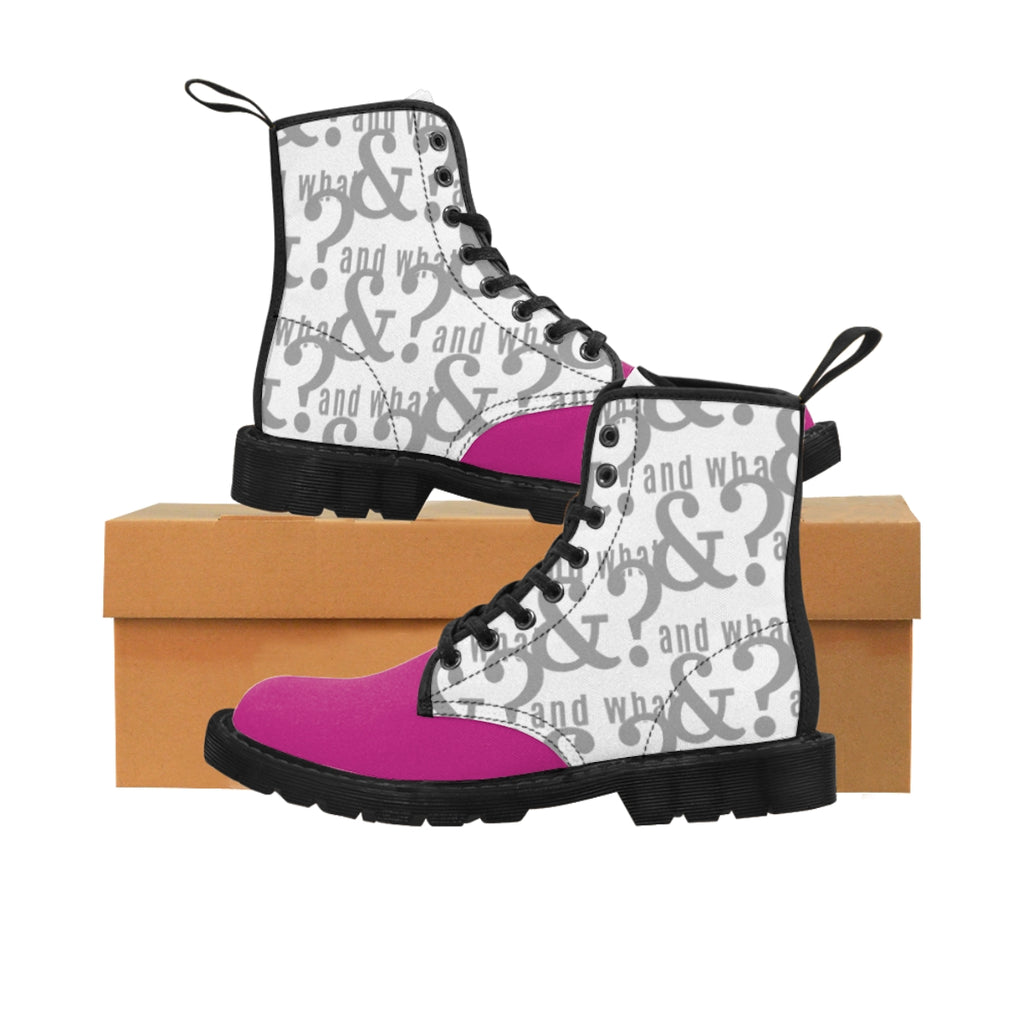 Women's Canvas Boots - We Made It LLC 