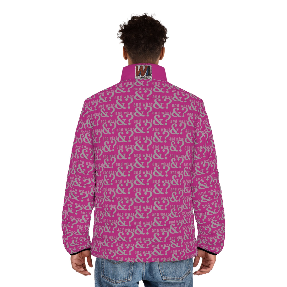 And What Men's Puffer Jacket (AOP) - We Made It LLC 