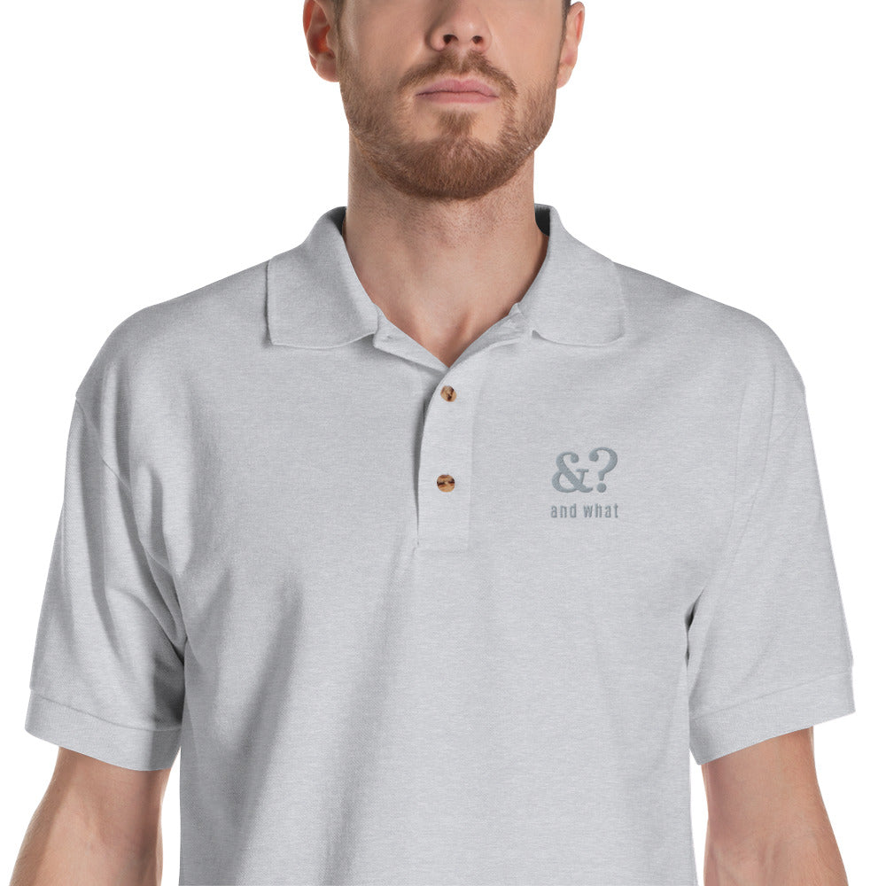 Embroidered Polo Shirt - We Made It LLC 