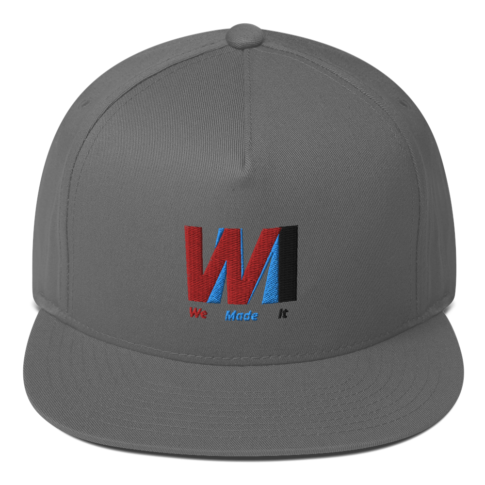 Flat Bill Cap - We Made It LLC 