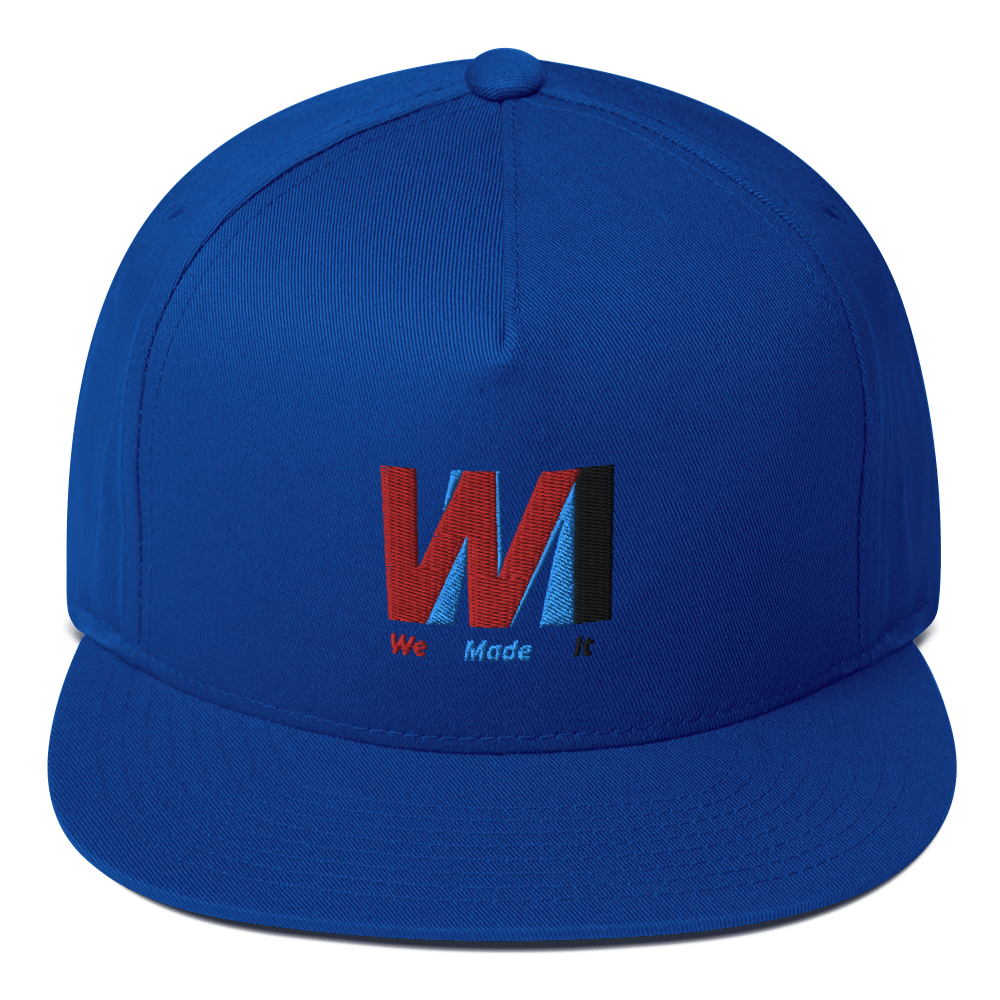 Flat Bill Cap - We Made It LLC 