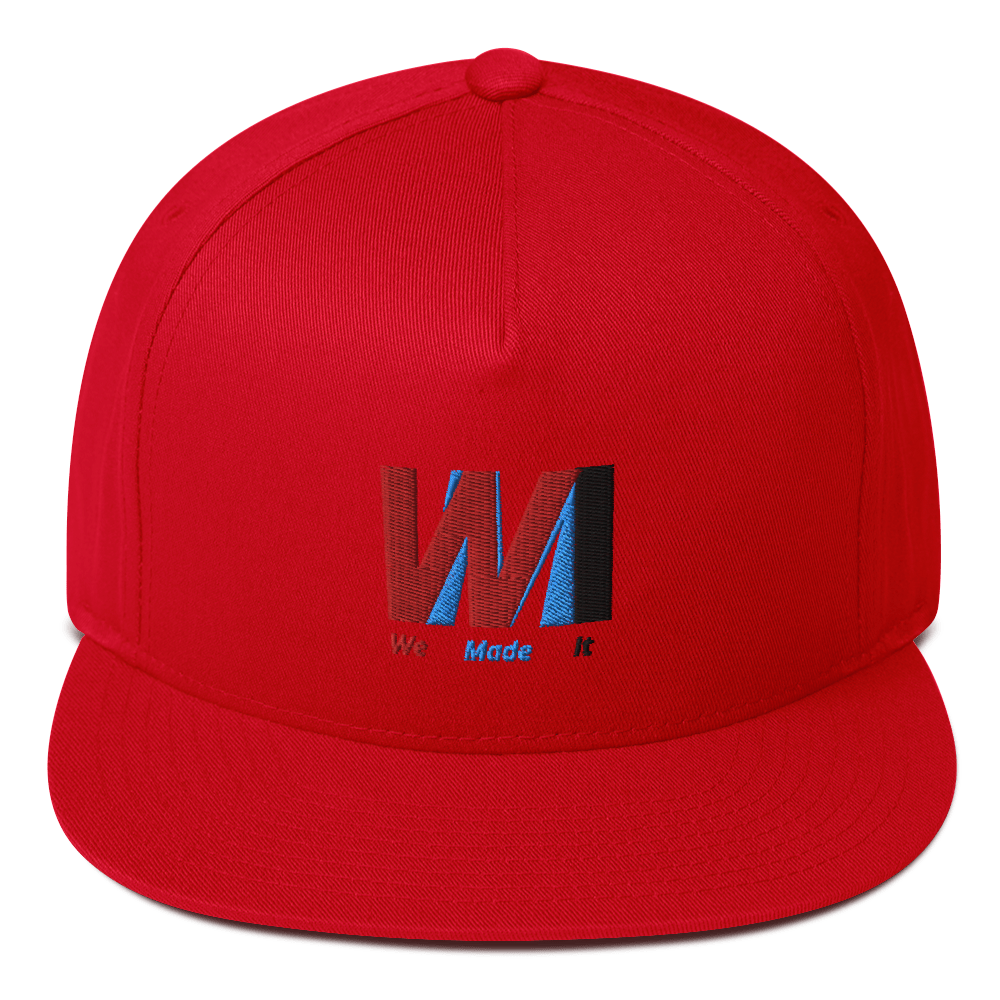 Flat Bill Cap - We Made It LLC 